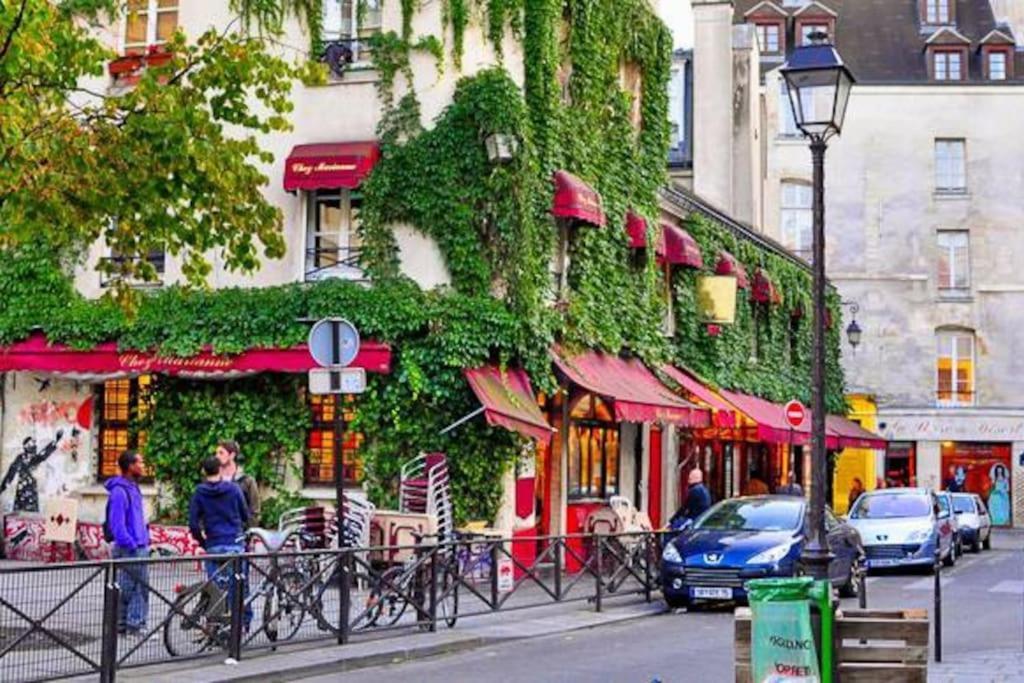 Cute & Cosy 1Bdr Hotel De Ville / Le Marais Paris Dış mekan fotoğraf