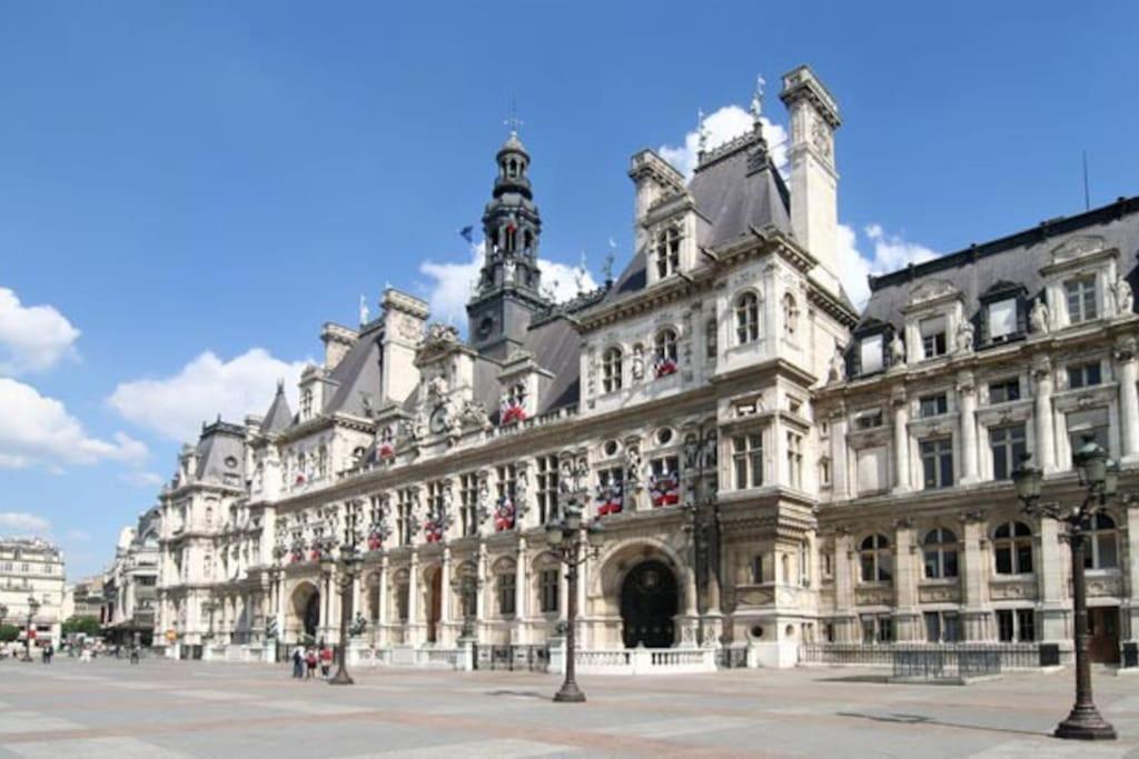Cute & Cosy 1Bdr Hotel De Ville / Le Marais Paris Dış mekan fotoğraf